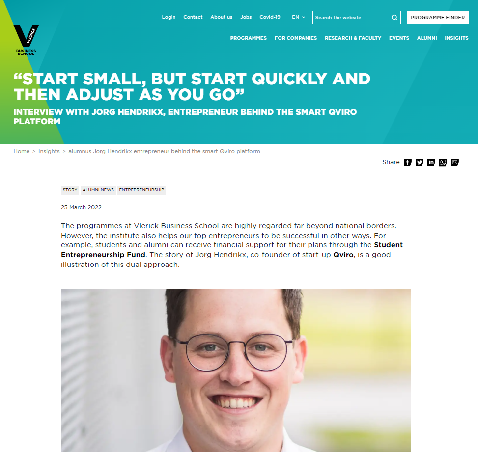 Vlerick Interview Jorg